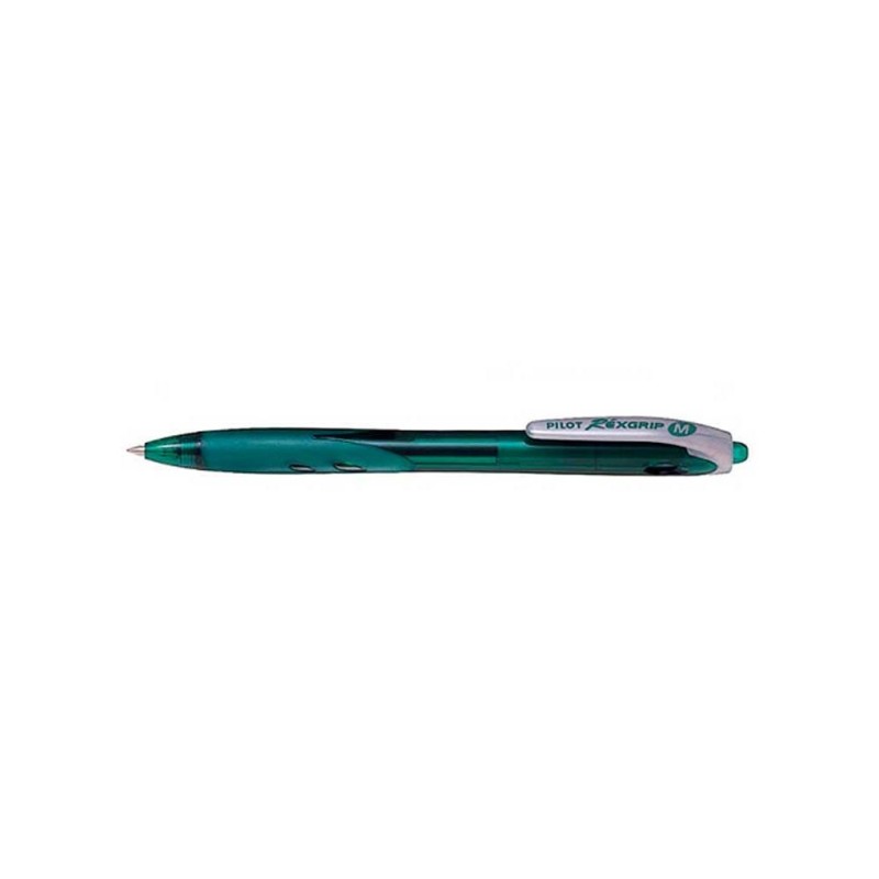 1-BOLIGRAF PILOT REXGRIP (M) VERD (12)