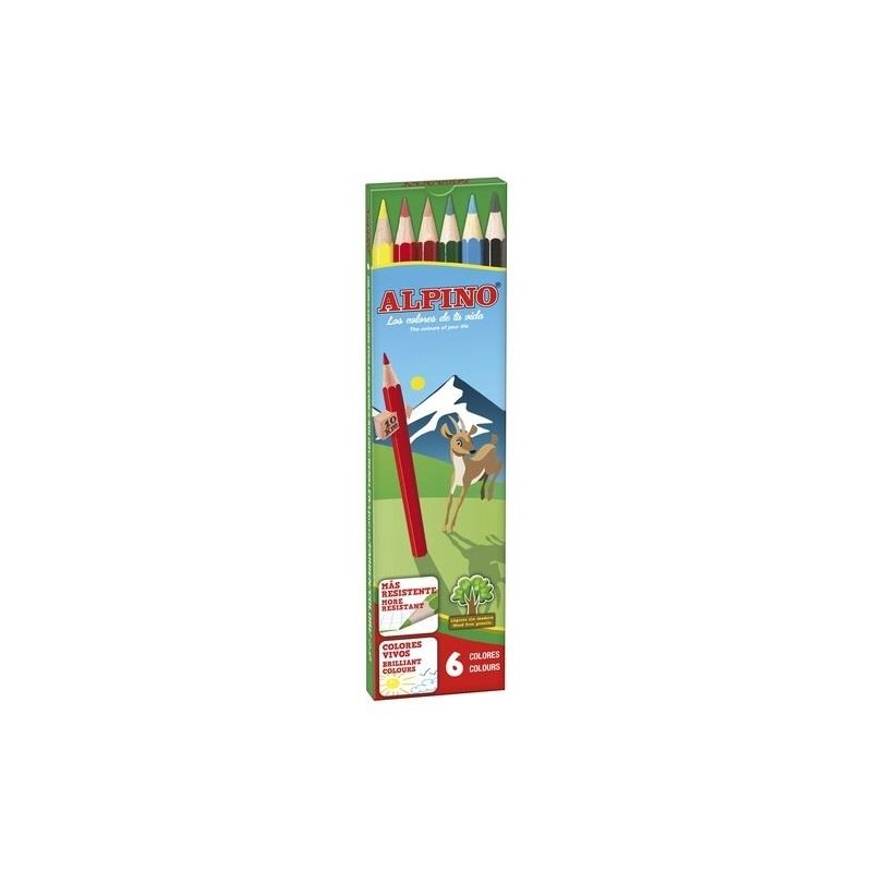 6-LLAPIS COLOR ALPINO LLARG