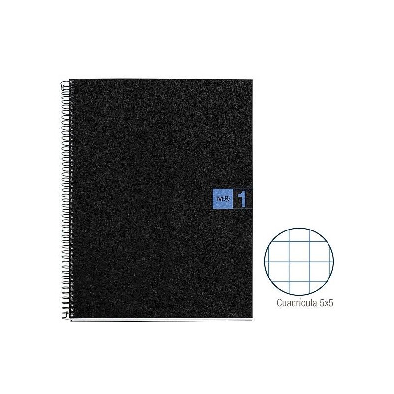 1-QUADERN NOTE BOOK 1 A4 80F PP CP5 BLAU