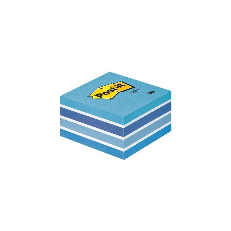 1-BLOC NOTES POST-IT 76X76 450F.BLAU 2028B