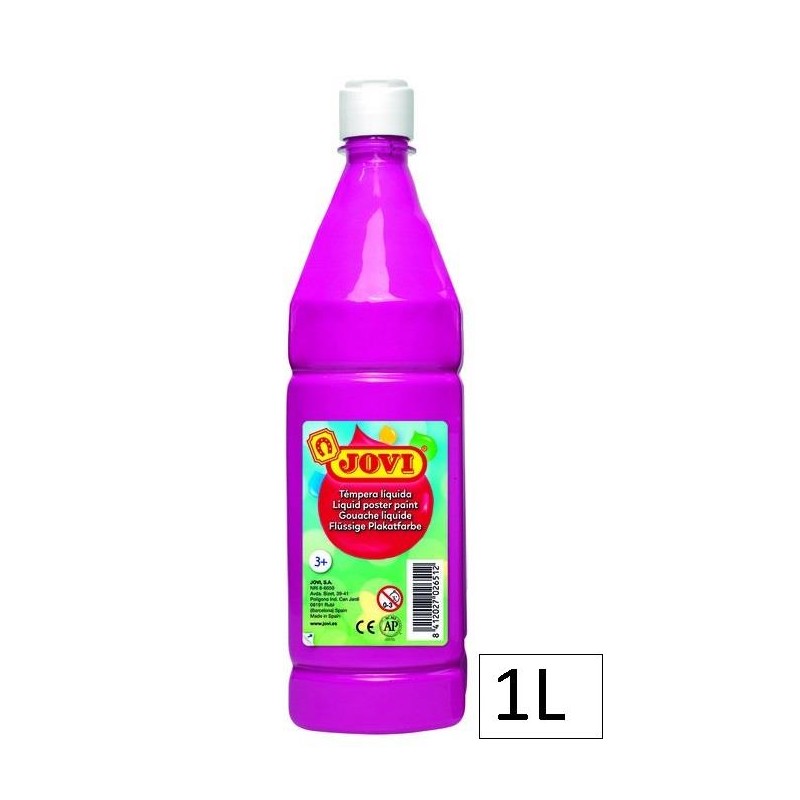 1-TEMPERA LIQUIDA JOVI 1L. MAGENTA (6)