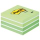 1-BLOC NOTES POST-IT 76X76 450F.VERD 2028G