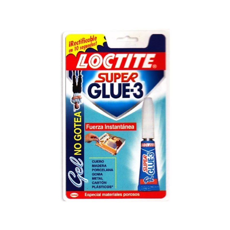 1-LOCTITE SUPER GLUE 3 3GRS.GEL