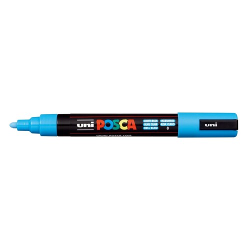 1-RETOLADOR UNI POSCA PC-5M BLAU CL. (6)