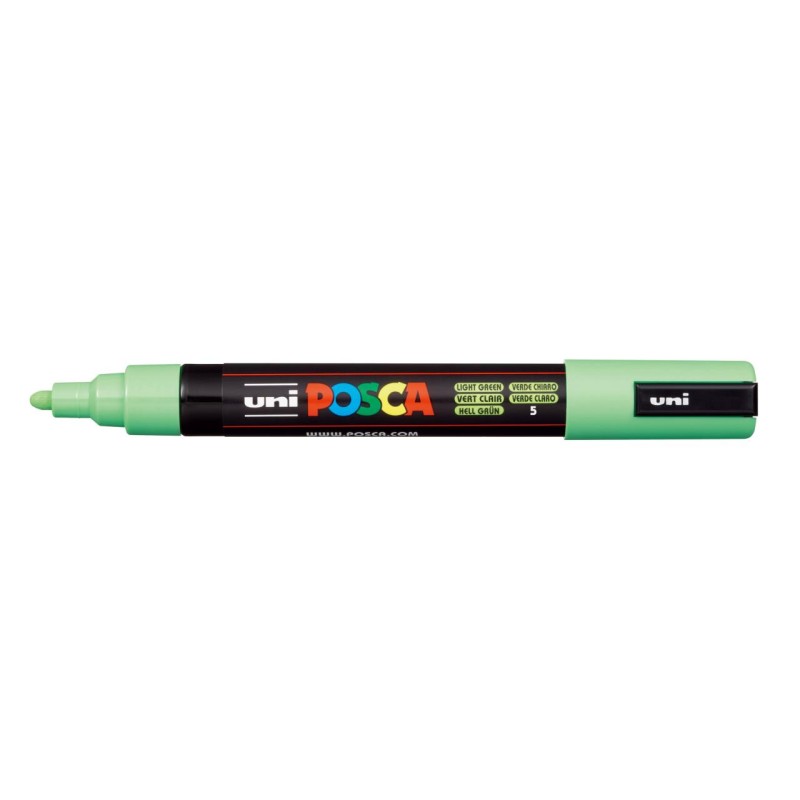 1-RETOLADOR UNI POSCA PC-5M VERD CLAR (6)