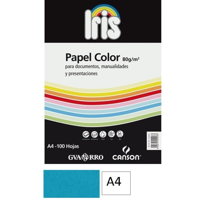 100-PAPER DIN A4 80GRS REPRO BLAU (5)