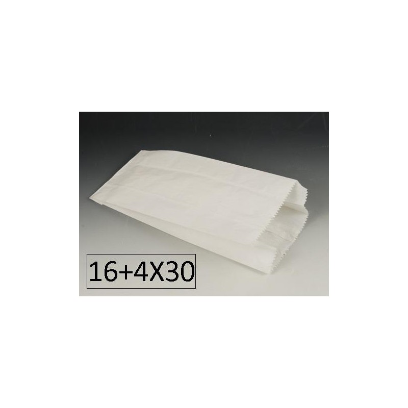 1-BOSSA CELULOSA BLANCA 16+4X30 PF50(1000)