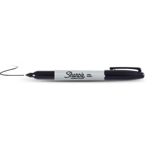 1-RETOLADOR SHARPIE FINE NEGRE (12)