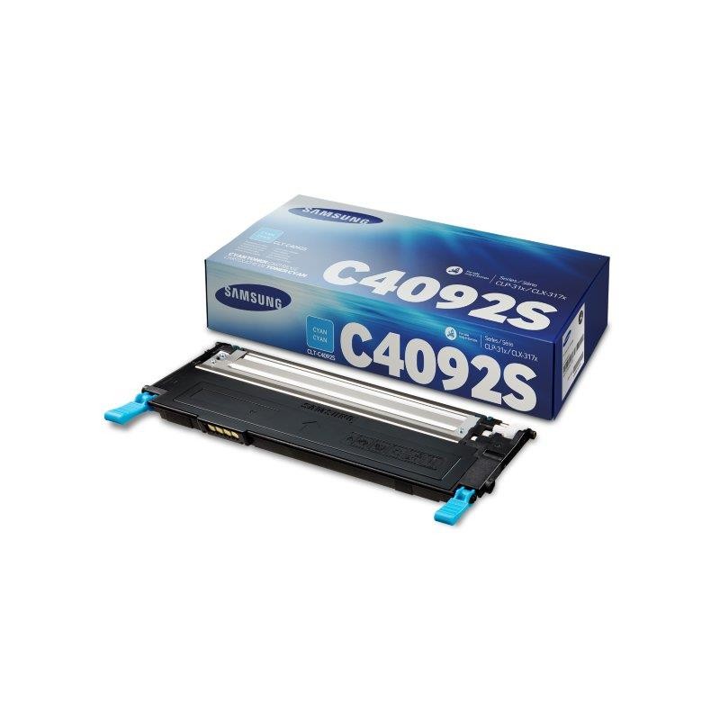 1-TONER ORIGINAL SAMSUNG CLT-C4092S/EL CIAN